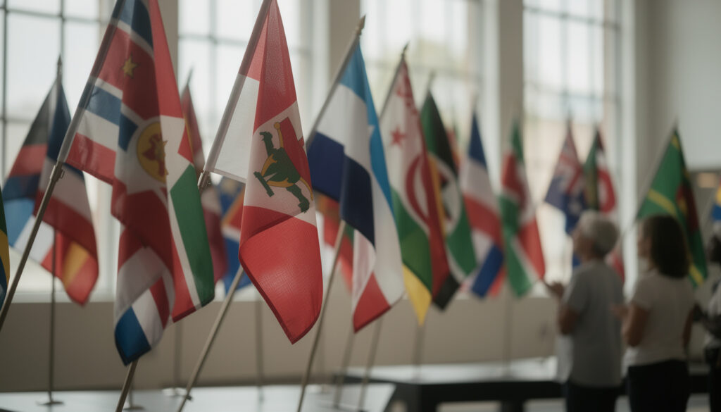 découvrez la signification et l'histoire des couleurs des drapeaux du monde, et comprenez ce qu'elles représentent pour chaque pays.