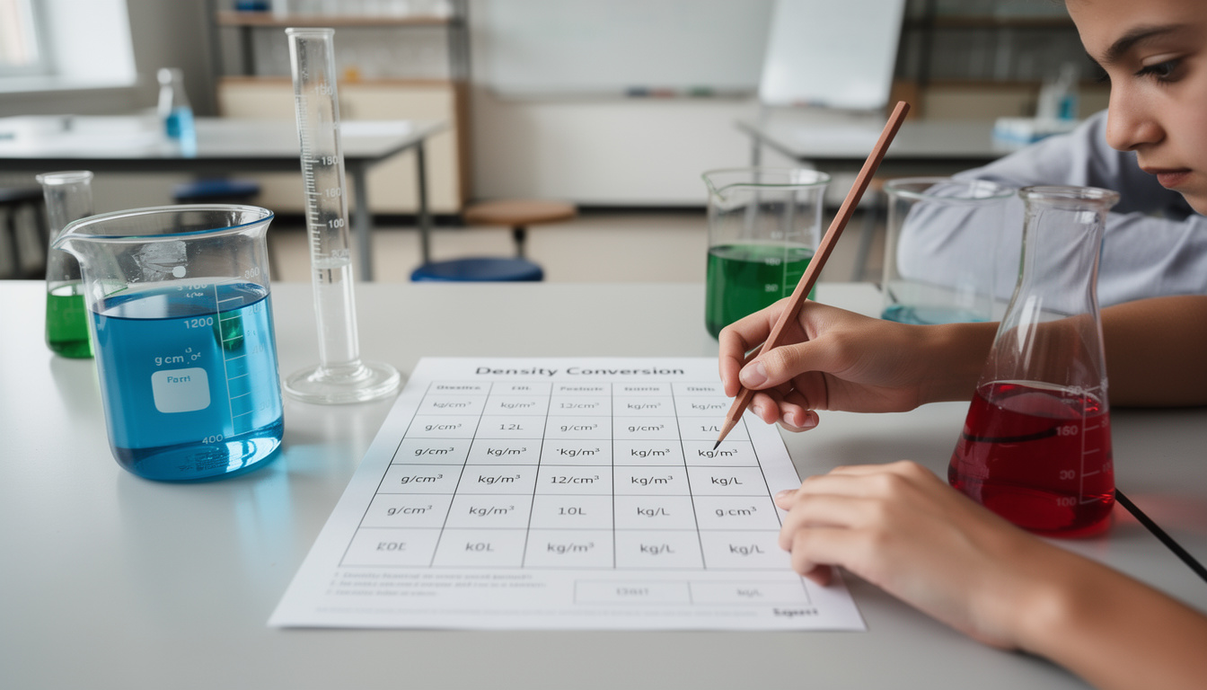 découvrez comment utiliser efficacement un tableau de conversion de masse volumique pour simplifier vos calculs et améliorer la précision de vos mesures. guide pratique et conseils.